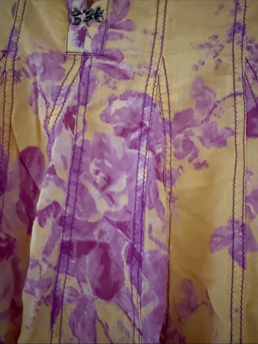Free People Sully Seamed Babydoll Dress Sunshine Combo Floral Mini Tunic Sz S - Picture 7 of 10